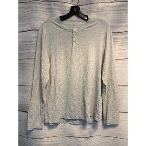 Lululemon Mens Soft Long Sleeve Henley Shirt